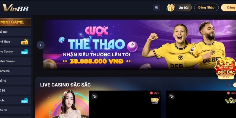 Những chia sẻ liên quan đến nhà cái VIN88 mới nhất 2025